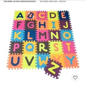 B. toys Alphabet Foam Floor Puzzle